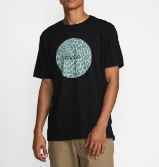 MENS RVCA MOTORS SHORT SLEEVE GRAPHIC TEE