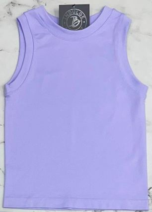 PASTEL PURPLE FULL LENGTH WHO AM I TANK