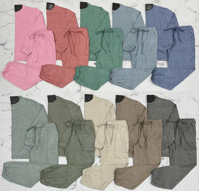 BLACK FRIDAY 2 PIECE BRUSHED JOGGER SET *FINAL SALE*