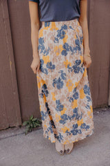 DUSTY HORIZON FLORAL SKIRT