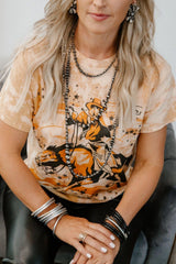 PINK LABEL STAR COWBOY GRAPHIC TEE