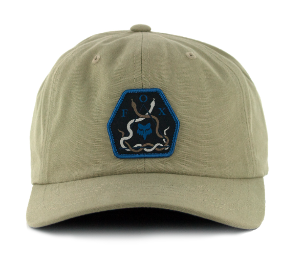 MENS FOX TAUPE CAVED IN ADJUSTABLE CAP