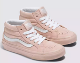 GIRL'S VANS SK8-MID REISSUE ROSE SMOKE SNEAKERS