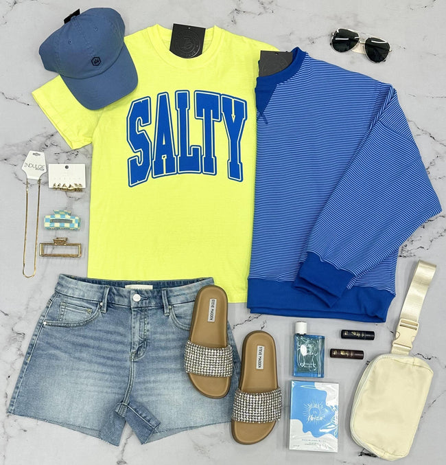LEMON SALTY PUFFY GRAPHIC TEE