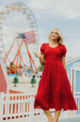 THE MCCALL FIRECRACKER SMOCKED DRESS