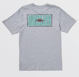 MENS QUIKSILVER FOSSILIZED SHORT SLEEVE TEE