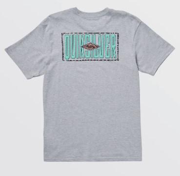 MENS QUIKSILVER FOSSILIZED SHORT SLEEVE TEE