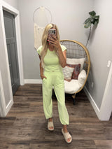 TAYLIE 2 PIECE LIME SET