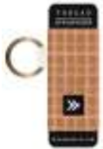 THREAD WALLETS IRVINE LIP BALM HOLDER