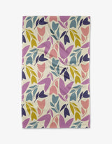 GEOMETRY HOME TULIP TRUMBLE TEA TOWEL