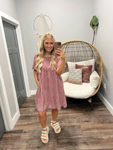 THE HAYES BARN CHECK DRESS
