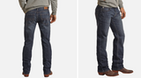 ROCK & ROLL HOOEY MENS DARK VINTAGE REVOLVER JEANS