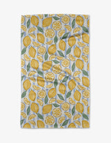 GEOMETRY SOUR LEMONS TEA TOWEL