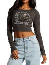 BILLABONG DANCING IN THE WILD LONG SLEEVE TOP
