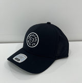 MENS BRIXTON BLACK CREST X MP SNAPBACK HAT