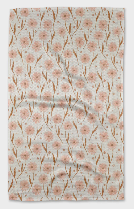 GEOMETRY DAISY POP TEA TOWEL
