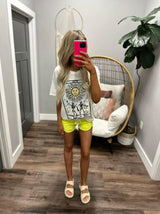 LIME HURLEY AQUAS SOLID 2.5 SHORTS