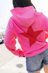 UNIVERSITY HOODIE STAR GIRL HOODIE TOP