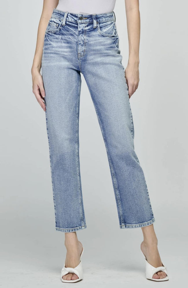 KASSIDY HIGH RISE STRAIGHT JEANS
