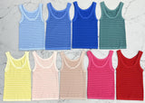 MCKELL STRIPE REVERSIBLE TANK TOPS