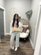 WHITE MONTEROSSO CREW SWEATSHIRT