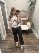 WHITE BLINK 182 GRAPHIC TEE