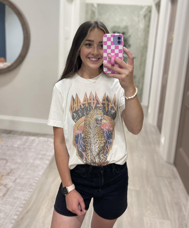 DEF LEPPARD HIGH N DRY TEE