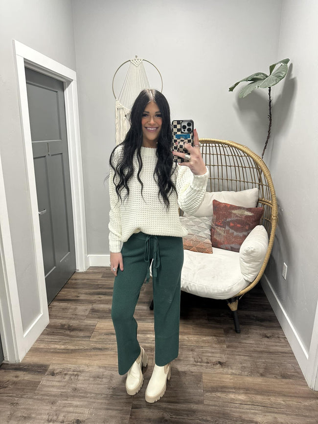 MADDI PINE KNIT FP DUPE SWEATER PANT