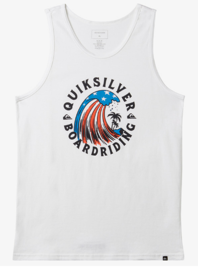 MENS QUIKSILVER HOME OF THE WAVE TANK