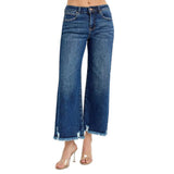 HAVEN MID RISE WIDE LEG CROP JEANS