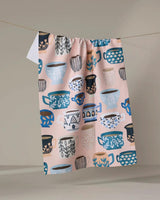 GEOMETRY LES TASSES TEA TOWEL