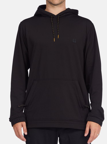 MENS BILLABONG BLACK SURFTREK HOODIE