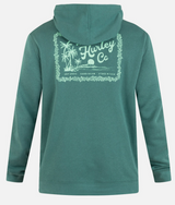 MENS HURLEY TEAL BLUE UKELELE HOODIE