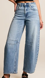 BETSY HIGH RISE BARREL DENIM