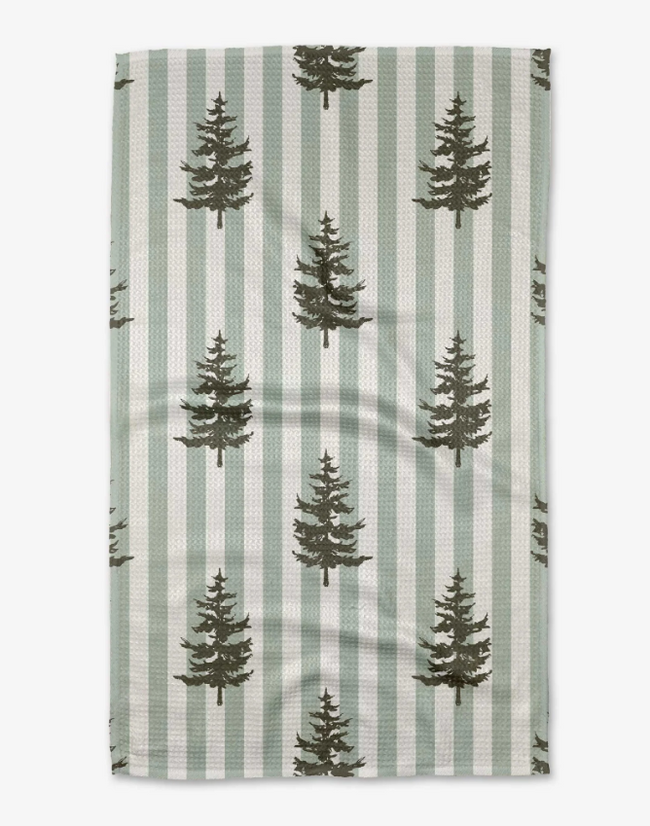 GEOMETRY FIR REAL TEA TOWEL