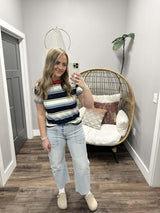 ALYVIA MARINA STRIPE TOP