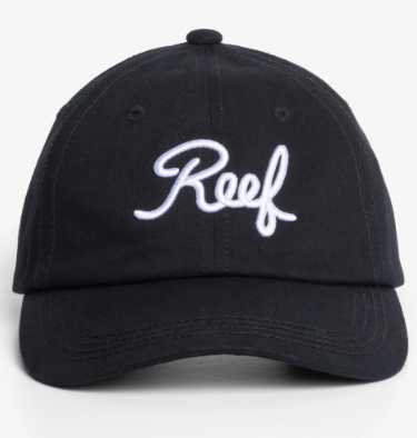 REEF MADDY BLACK BASEBALL CAP