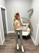 WHITE COOL IT COWBOY GRAPHIC TEE