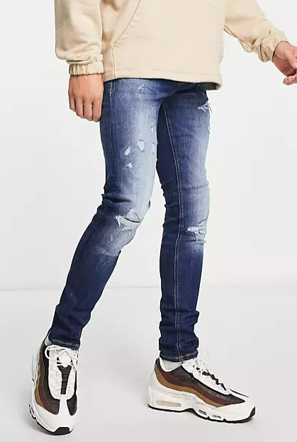 MENS JACK AND JONES INTELLIGENCE LIAM SKINNY JEANS