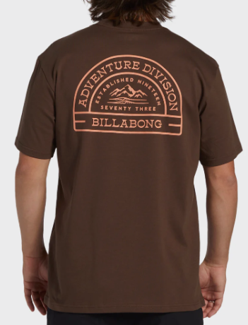 MENS BILLABONG COFFEE BEAN SUN UP TEE
