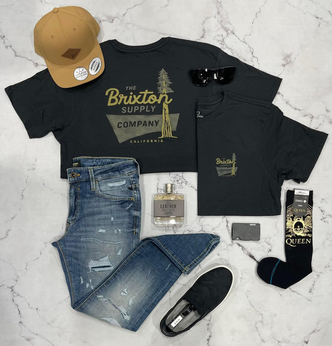 BRIXTON HOWELL SHORT SLEEVE MENS TEE
