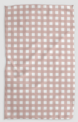 GEOMETRY GIGI DUSTY ROSE TEA TOWEL