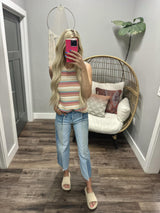 WENDY FRAY SEAM DETAIL DENIM JEANS