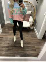 COLORADO COLORBLOCK SWEATER CREW