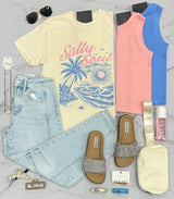 IVORY SALTY SOUL GRAPHIC TEE
