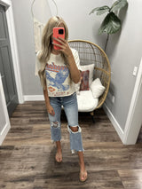 STONE FREEDOM EAGLE GRAPHIC TEE