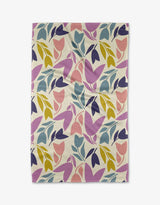 GEOMETRY TULIP TUMBLE TEA TOWEL