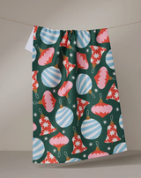 GEOMETRY ORNAMENTS TEA TOWEL
