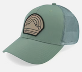 QUIKSILVER WREATH GREEN LOOSE BAIT SNAPBACK HAT