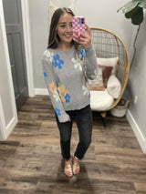 FLORAL FRENZY SWEATER